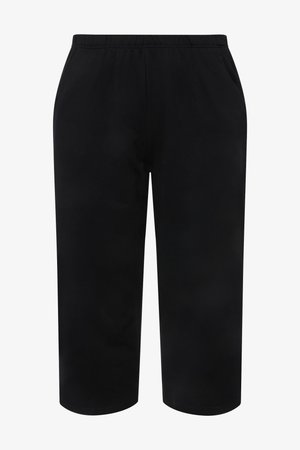 Ulla Popken, JOGGING 7/8-LENGTE - Tepláky - black