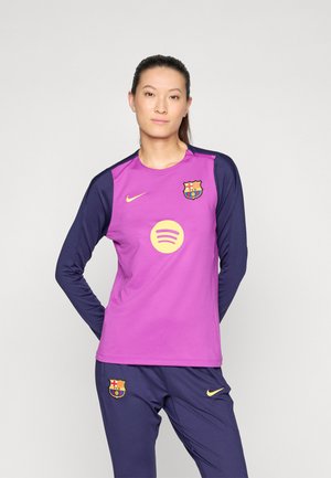 FCB CREW TOP - Goalkeeper shirt - vivid purple/imperial purple/midwest gold-coloured