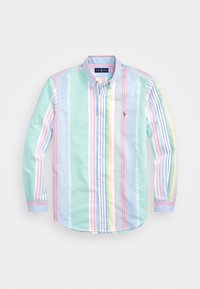 LONG SLEEVE SPORT SHIRT - Camisa - green/pink