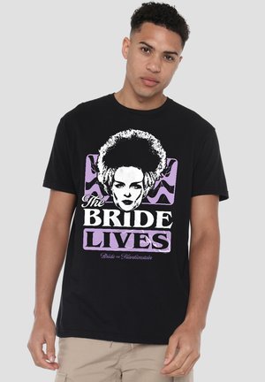 Universal Studios UNIVERSAL MONSTERS/THE BRIDE OF FRANKENSTEIN LIVES - Print T-shirt - black