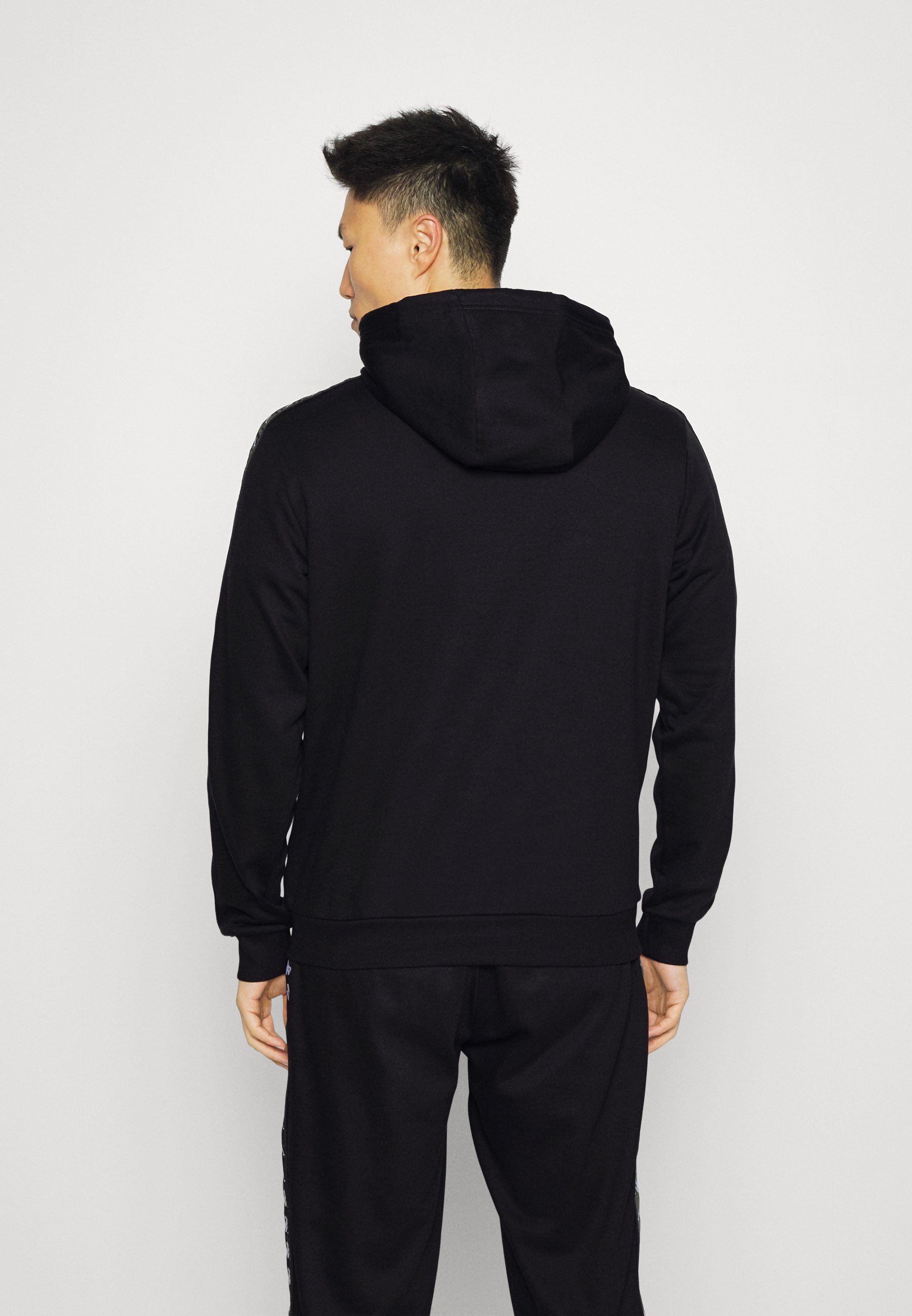 Kappa Sudadera con cremallera - caviar/negro - Zalando.es