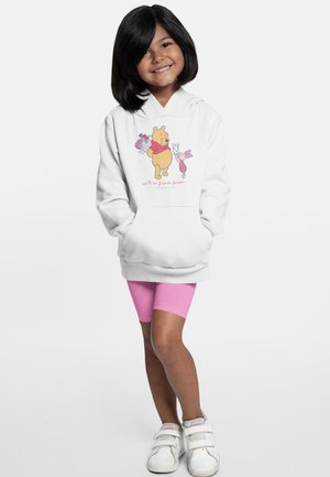Disney WINNIE THE POOH FRIENDS FOREVER - Mikina s kapucí - white
