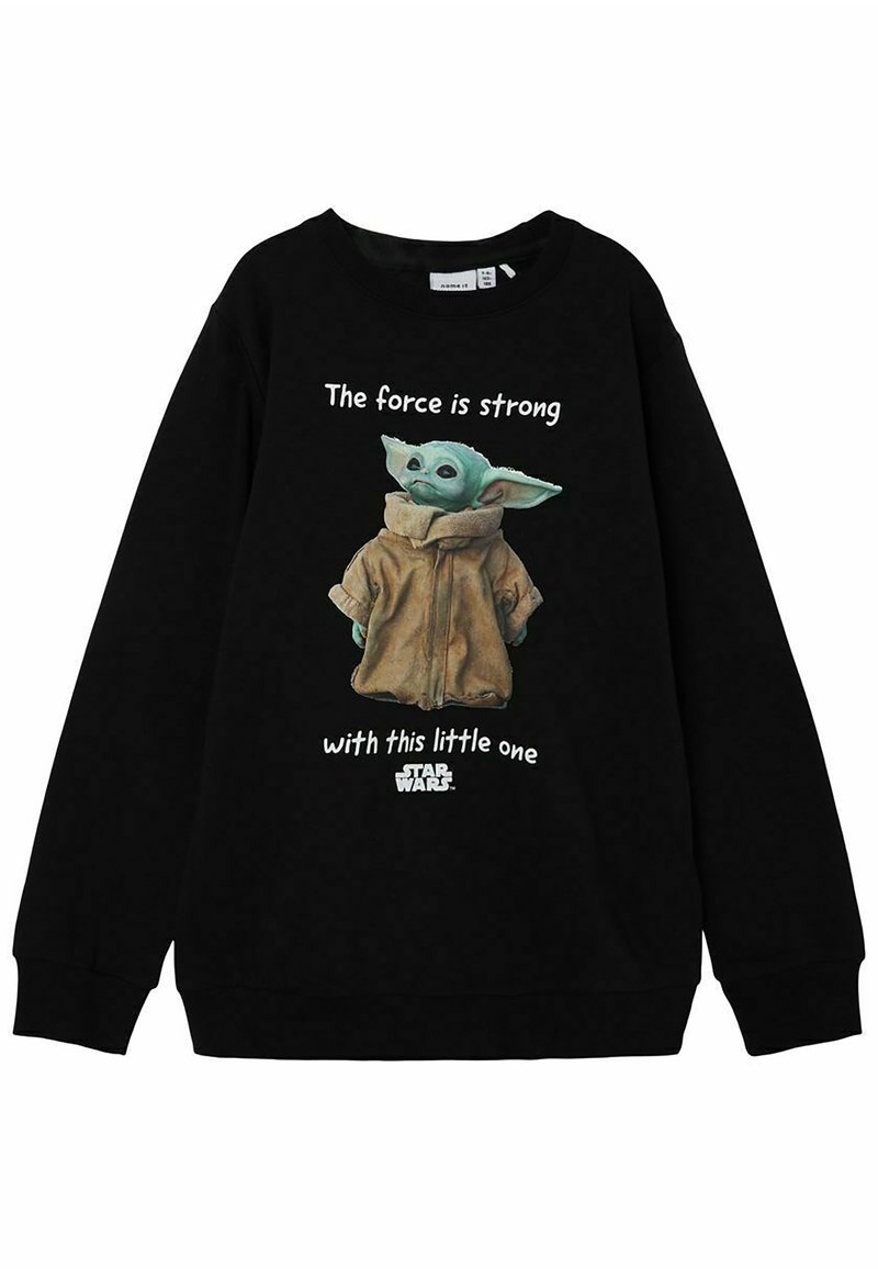 Kinder Pullover | Name it MANDALORIAN Sweatshirt black/schwarz - JH96251 Kinder Pullover | Name it MANDALORIAN Sweatshirt black/schwarz - JH96251