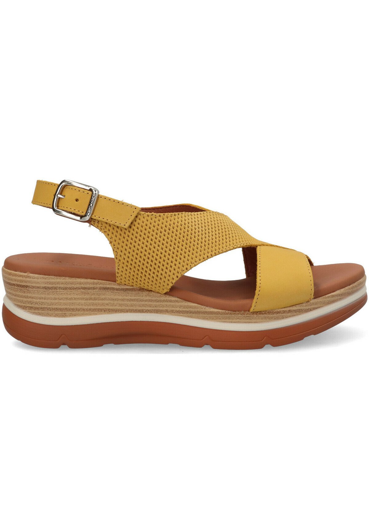 Paula Urban Sandalias con plataforma - mostaza - Zalando.es