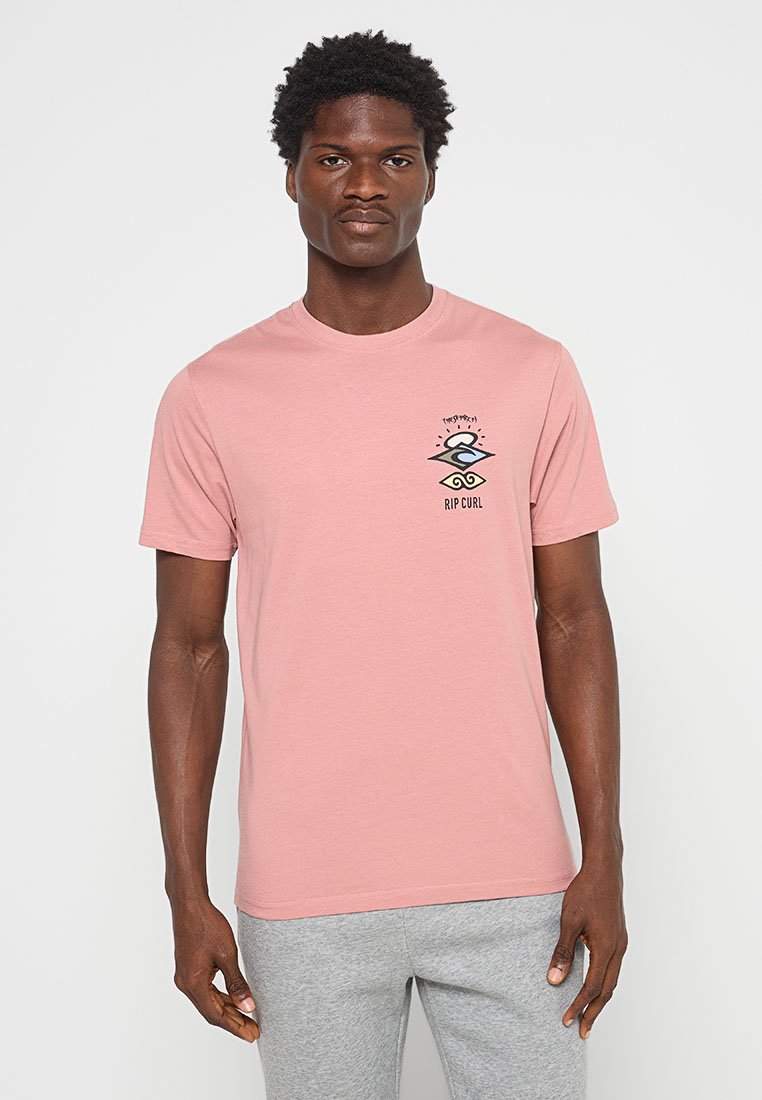 Rip Curl T-shirt print roze