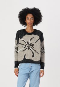 Vero Moda VMMADISON O-NECK - Trui - black