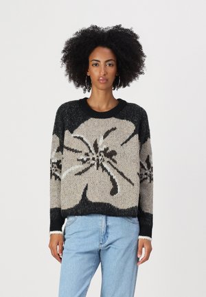 Vero Moda VMMADISON O-NECK - Pullover - black