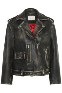 RYLEE BIKER JACKET - Casaco de couro - vintage black
