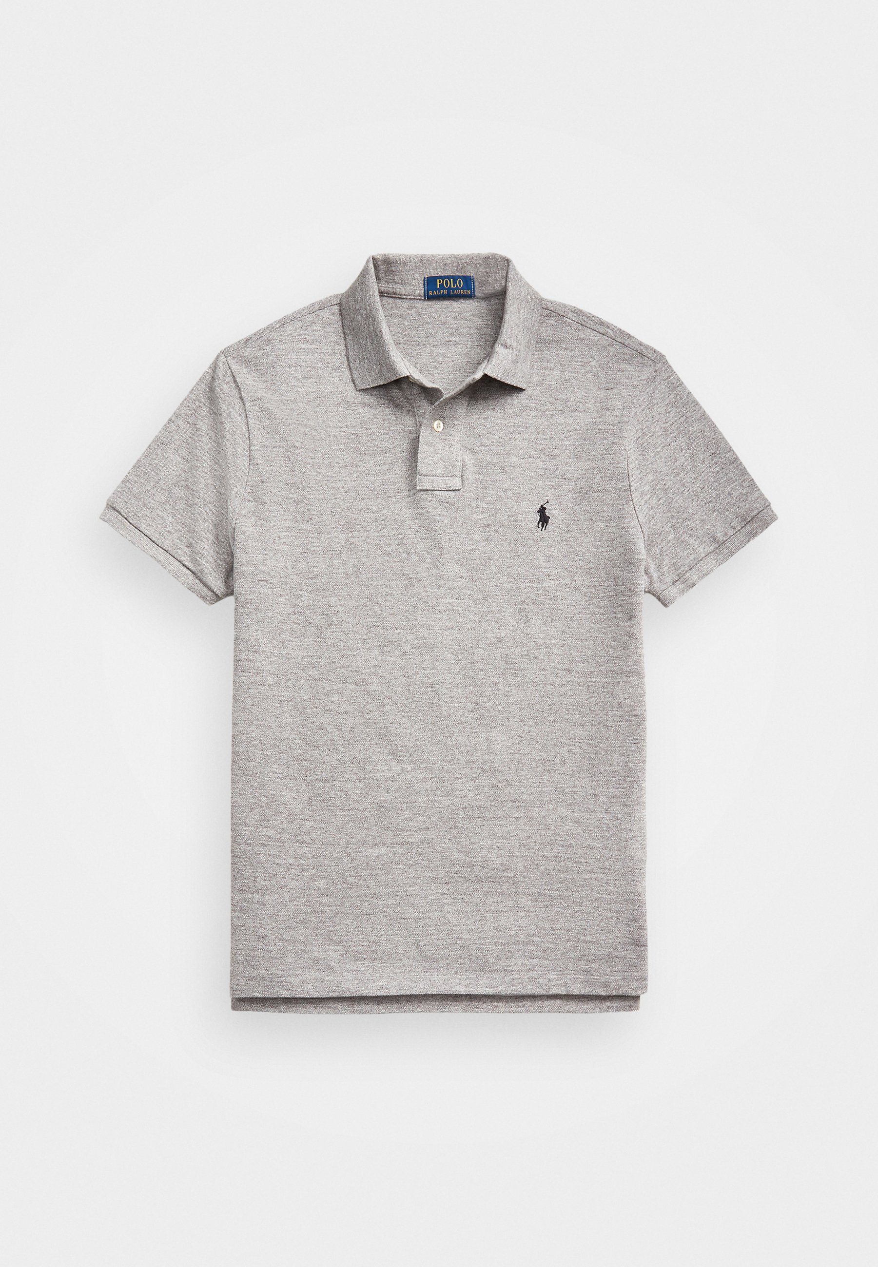 Polo Ralph Lauren BASIC - Koszulka polo/szary melanż - Zalando.pl