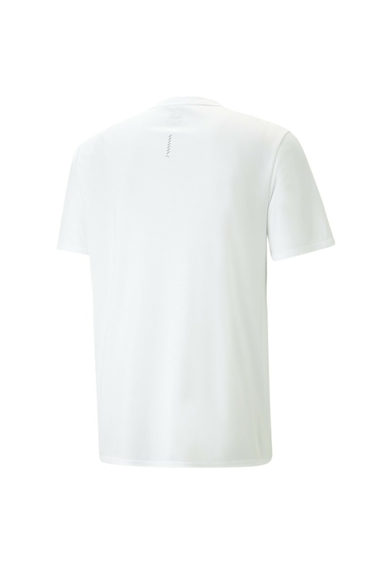 Puma RUN FAVOURITE Tshirt imprimé white/blanc ZALANDO.FR