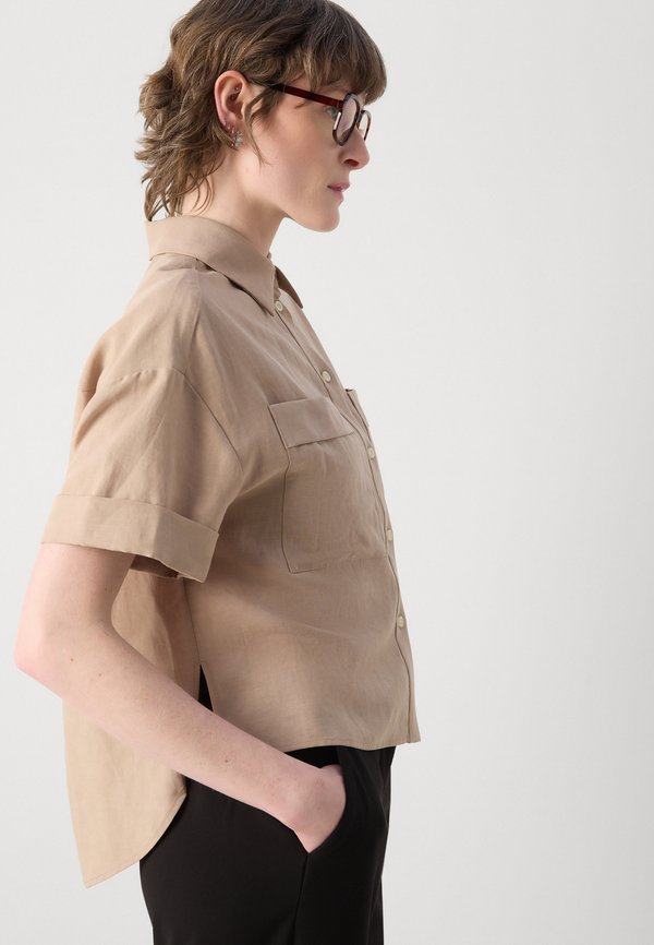 ALEXIS SHIRT - Button-down blouse - savannah tan2