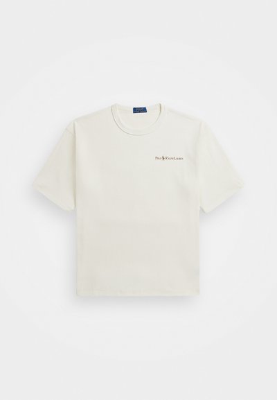 Polo Ralph Lauren RELAXED FIT LOGO JERSEY T-SHIRT - T-shirts - clubhouse cream