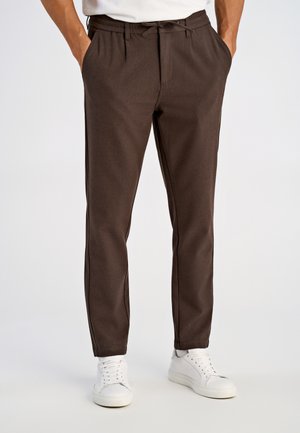 SUPERFLEX  - Stoffhose - brown mel