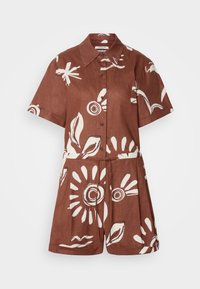 UTILITY PLAYSUIT - Kombinezonas - inky brown
