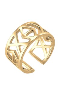 Ej vald, gold-coloured