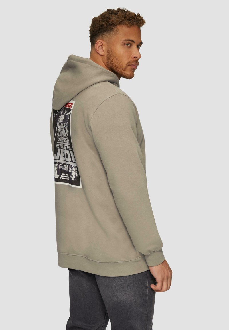 s.Oliver STAR WARS™ PRINT - Hoodie - hellbraun
