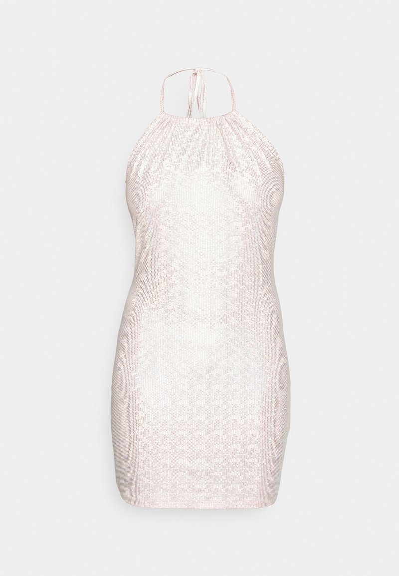 Damen Freizeitkleider | Monki Jerseykleid pink/silberfarben - QI03373 Damen Freizeitkleider | Monki Jerseykleid pink/silberfarben - QI03373