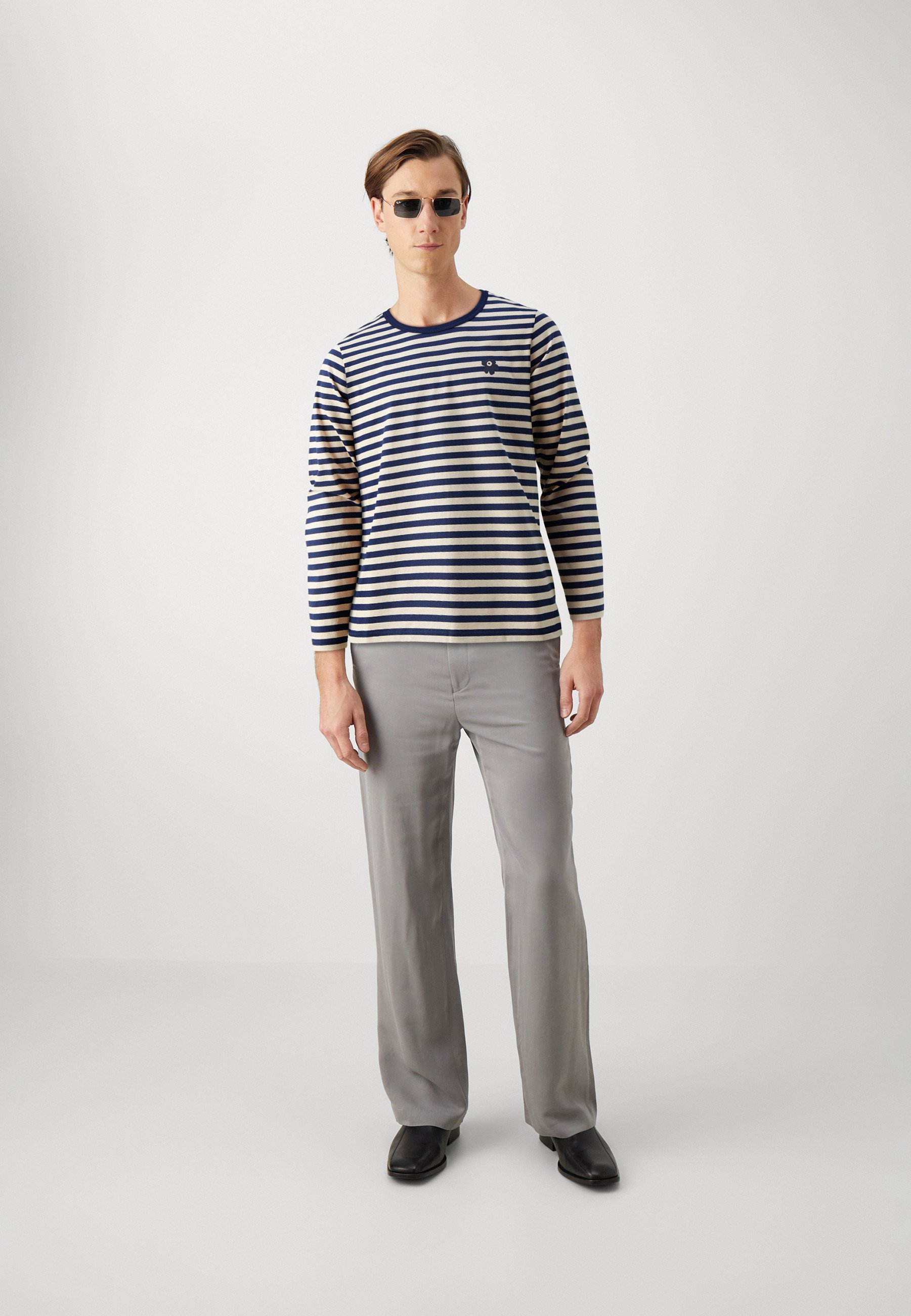 マリメッコ Tasaraita Long Sleeve カットソー Sサイズ Marimekko Fashion 🇫🇮 KIOSKI Tasaraita men