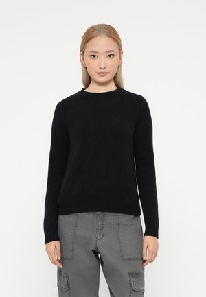 CASHSOFT CREW - Pullover - black