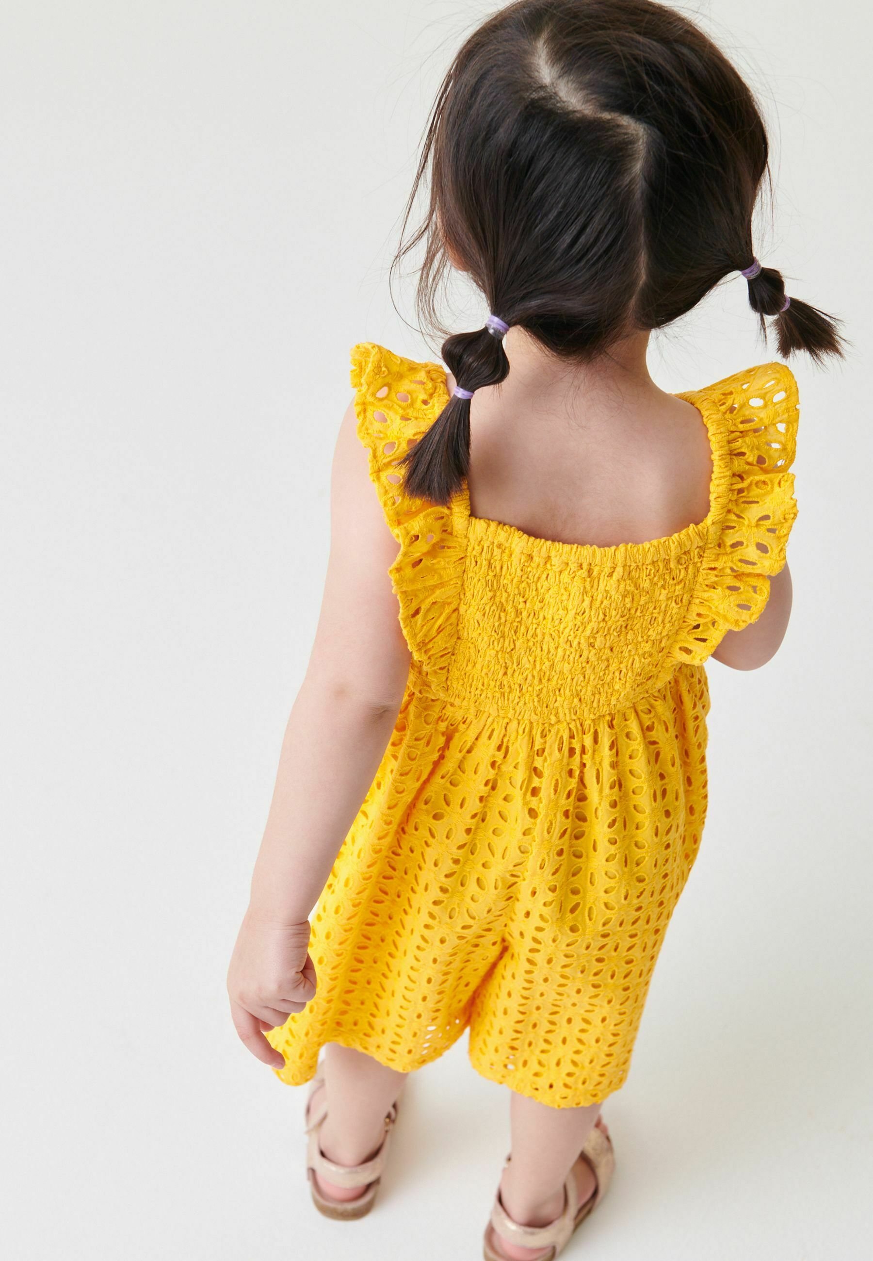 Next BRODERIE - Tuta jumpsuit - mango yellow/giallo - Zalando.it