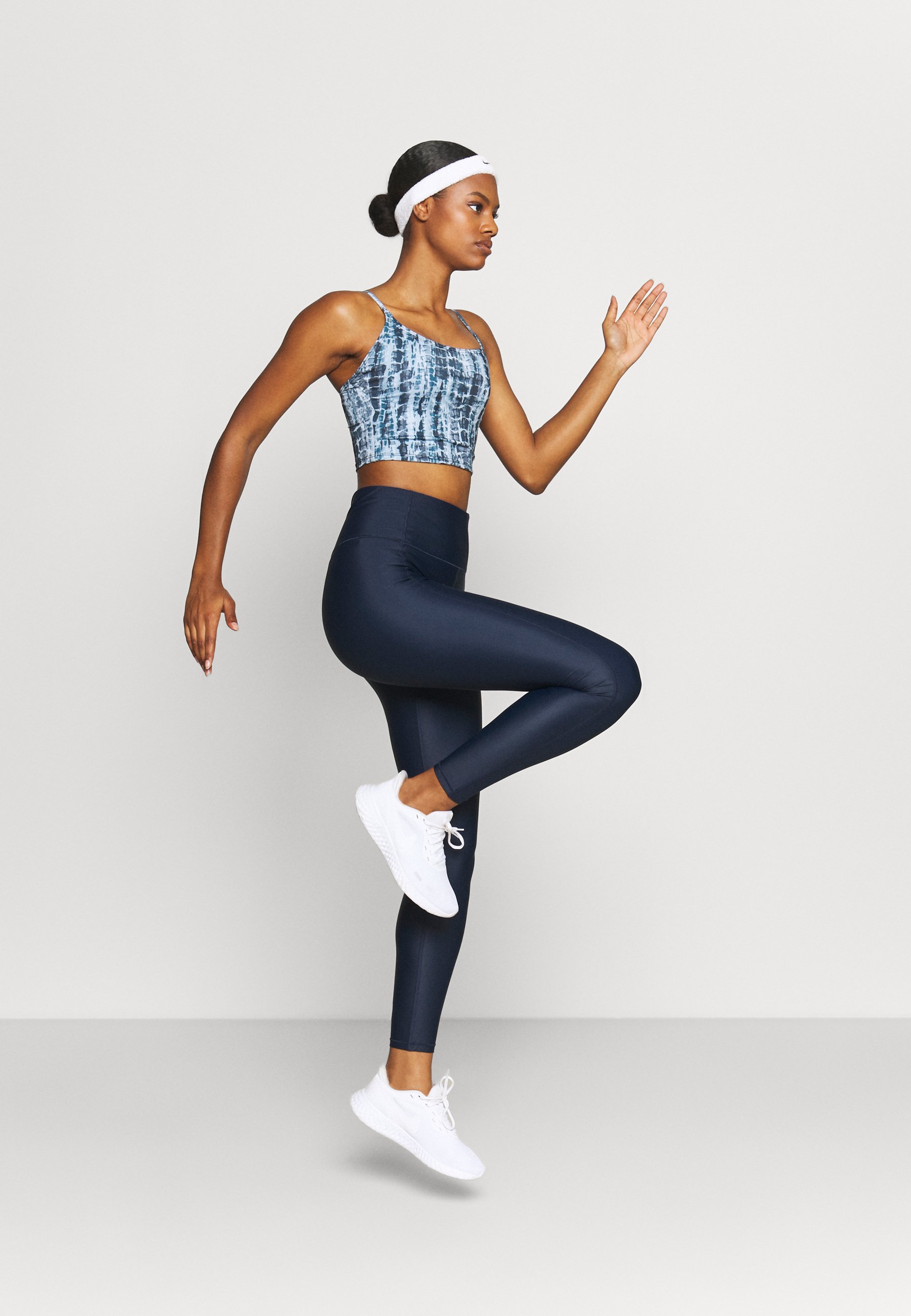 Sweaty Betty HIGH SHINE LEGGINGS - Tamprės - navy blue/tamsiai mėlyna -  Zalando.lt