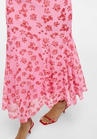 VILA VISINE TRÄGER - Maxikleid - pink yarrow