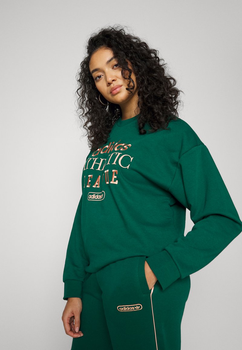 Adidas Womens Green Joggers Adidas Originals ADIDAS RETRO LUXURY