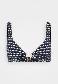 MALA RING FRONT - Gornji dio bikinija - black