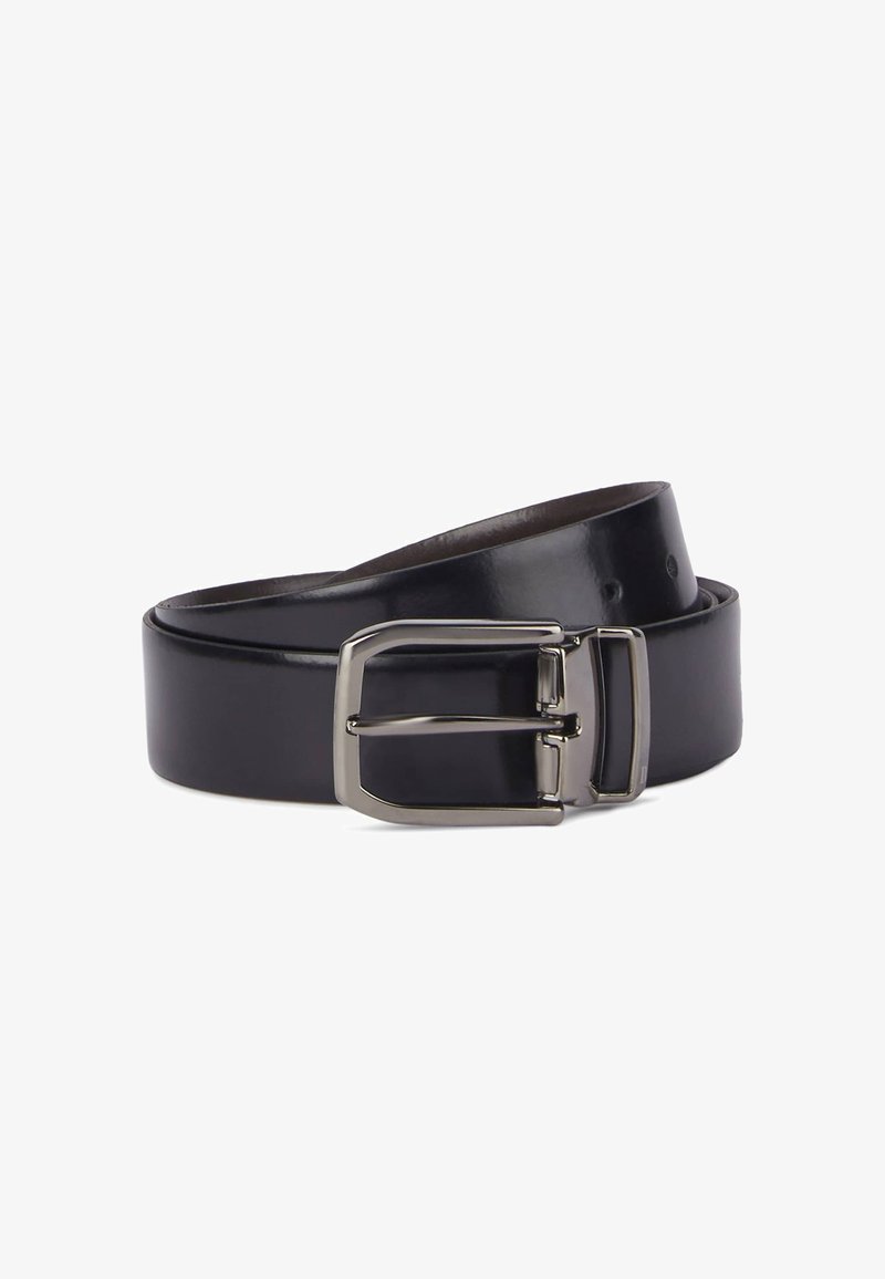 Boggi Milano REVERSIBLE - Dalykinio stiliaus diržas - black