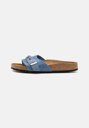 Birkenstock OITA LEVE BRAIDED NARROW - Riemensandalette - blue