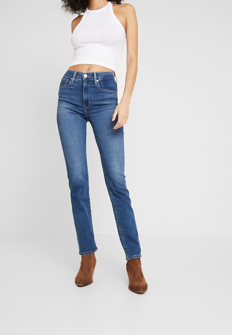 724 high rise straight fit women's jeans