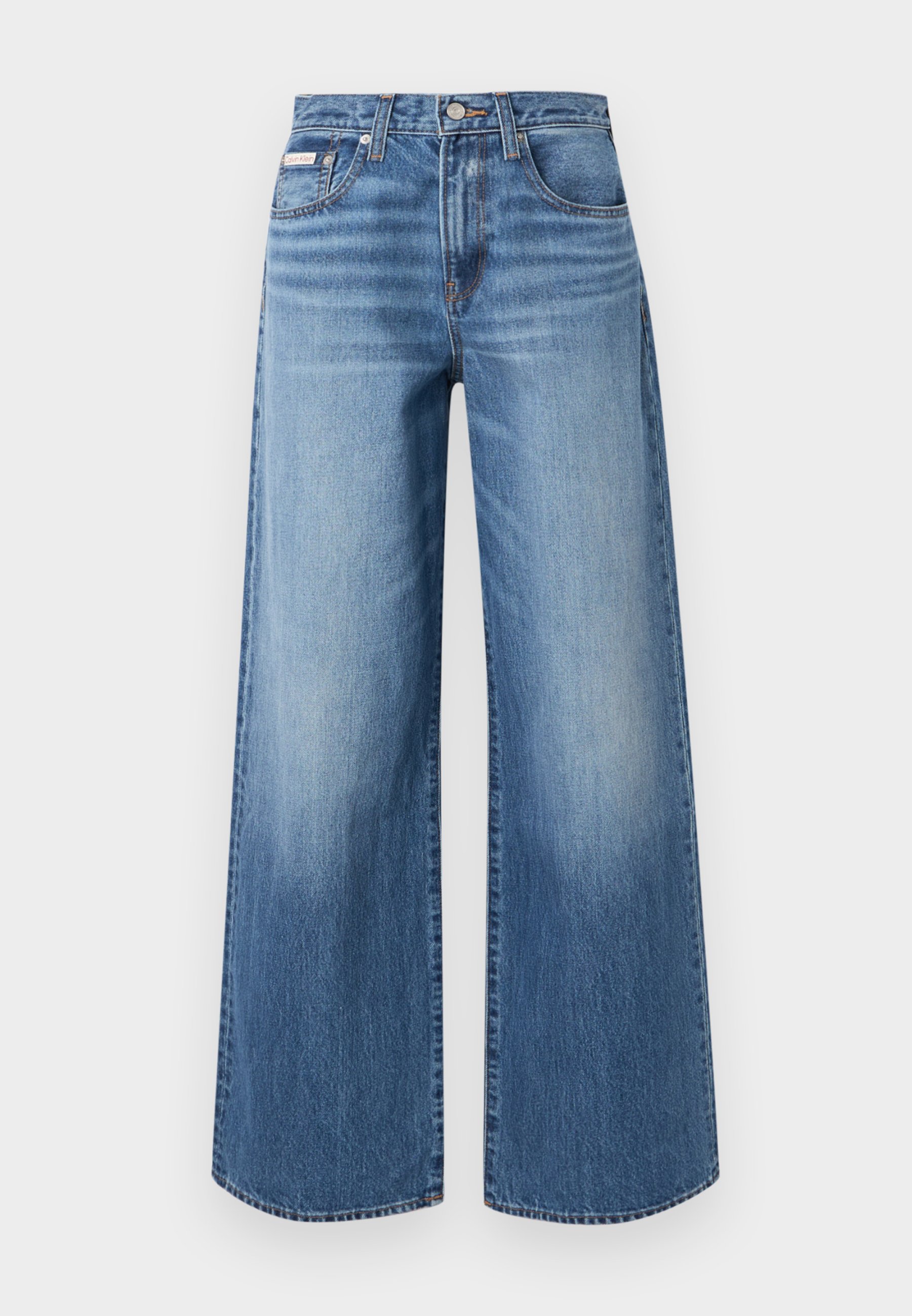 Calvin Klein Jeans Wide leg - classon blue