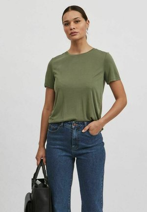 KURZARM RUND - T-shirt basic - four leaf clover