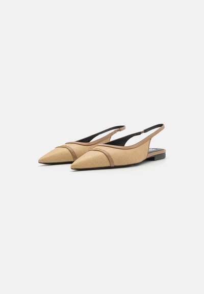 Victoria Beckham SLINGBACKS - Ballerine sling - sandstorm