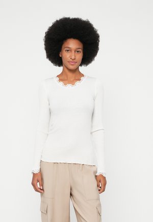BABETTE - Majica z dolgimi rokavi - new white
