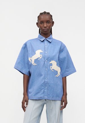 Sister Jane DALA BOXY UNISEX - Chemisier - blue