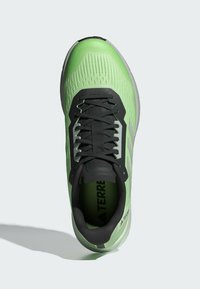 adidas Terrex AGRAVIC FLOW 2.0  - Trail hardloopschoenen - semi green spark   wondersilver   core black