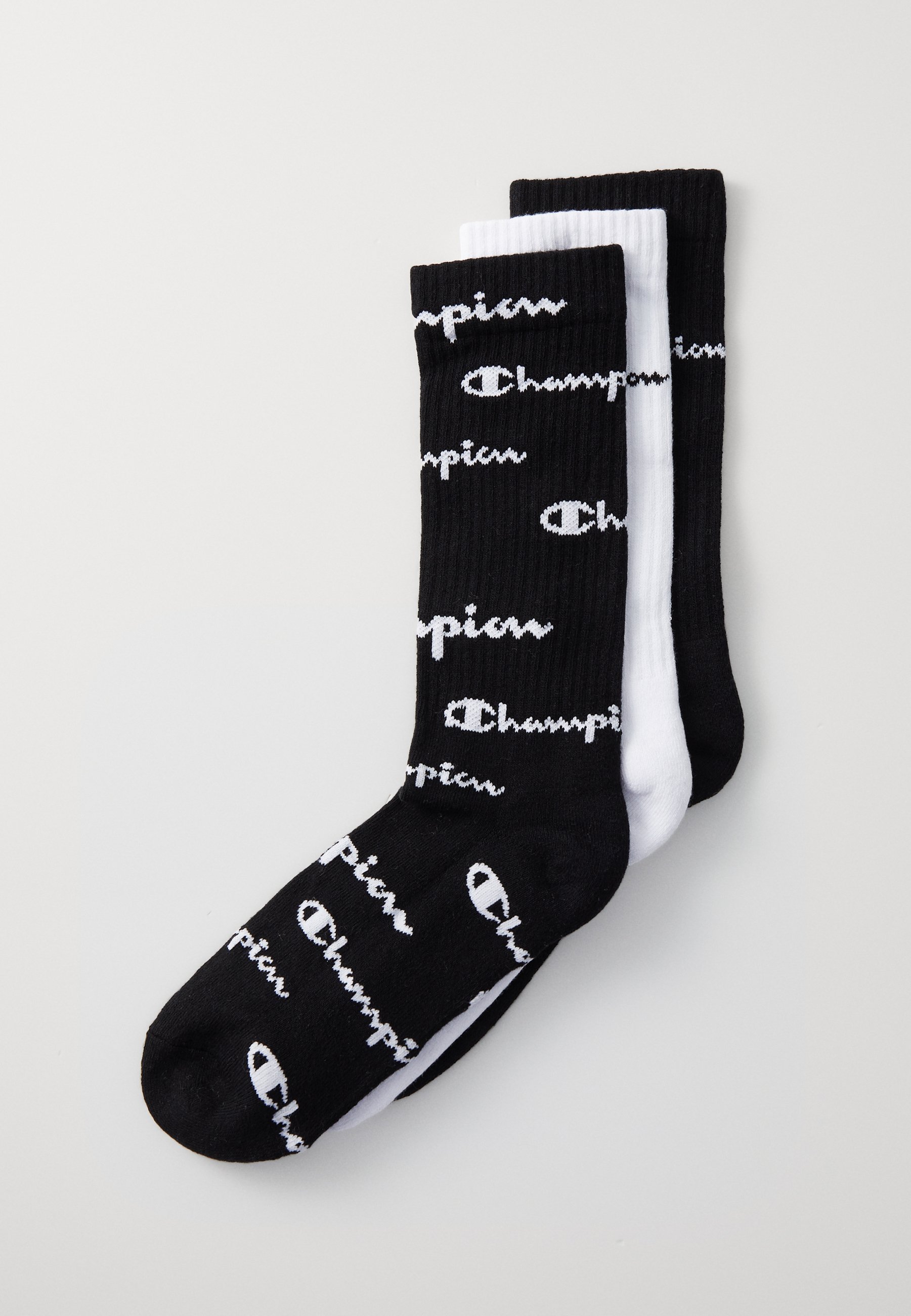 Champion LOGO UNISEX PACK Sports socks black/white/black