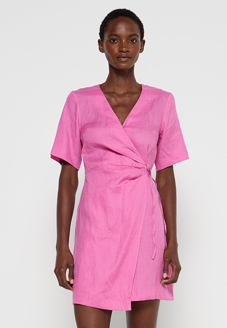 & Other Stories Jurk donkerroze & Other Stories Jurk donkerroze