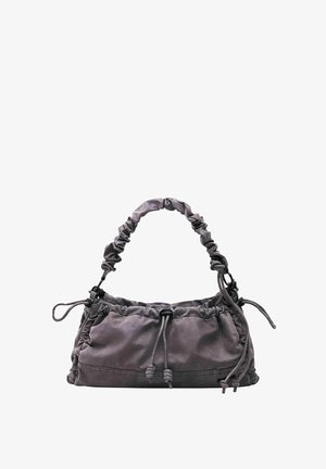 Hall hiine-jõhvikas, millel on kogutud tekstuur, reguleeritav pehmendatud käepide ja nööri sulgemine. Omab lahedat ja lodevat disaini.