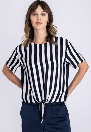 Blouse - deep sea ecru