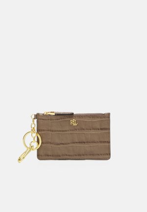 ZIP CARD CASE MEDIUM - Porte-clefs - truffle