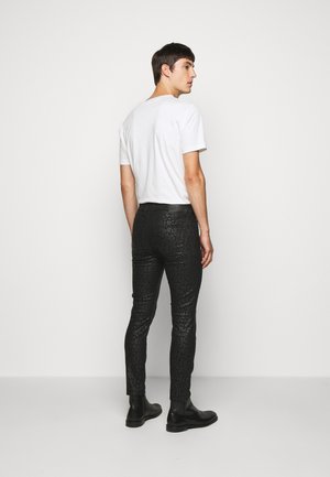 SLICK - Kalhoty - black