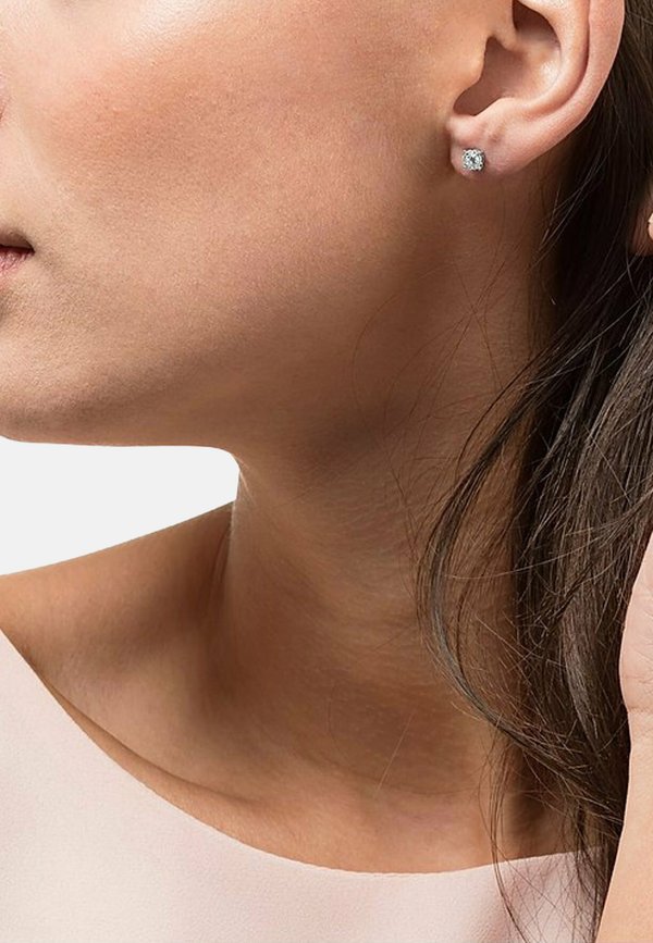 Ohrringe - weißgoldfarben