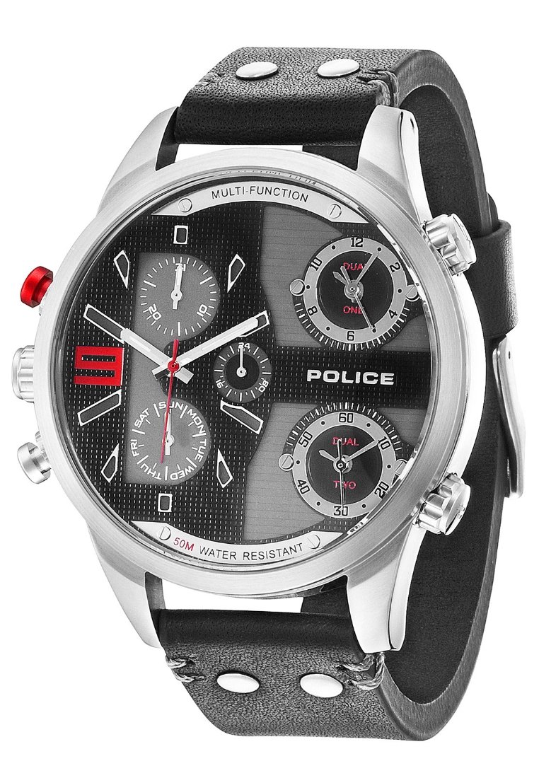 Police COPPERHEAD Orologio Schwarz rot nero Zalando it