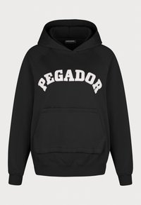 Pegador Jersey con capucha - black