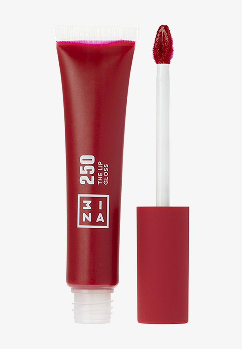 3ina - THE LIP GLOSS - Lipgloss - 250 dark pink red, Forstørre