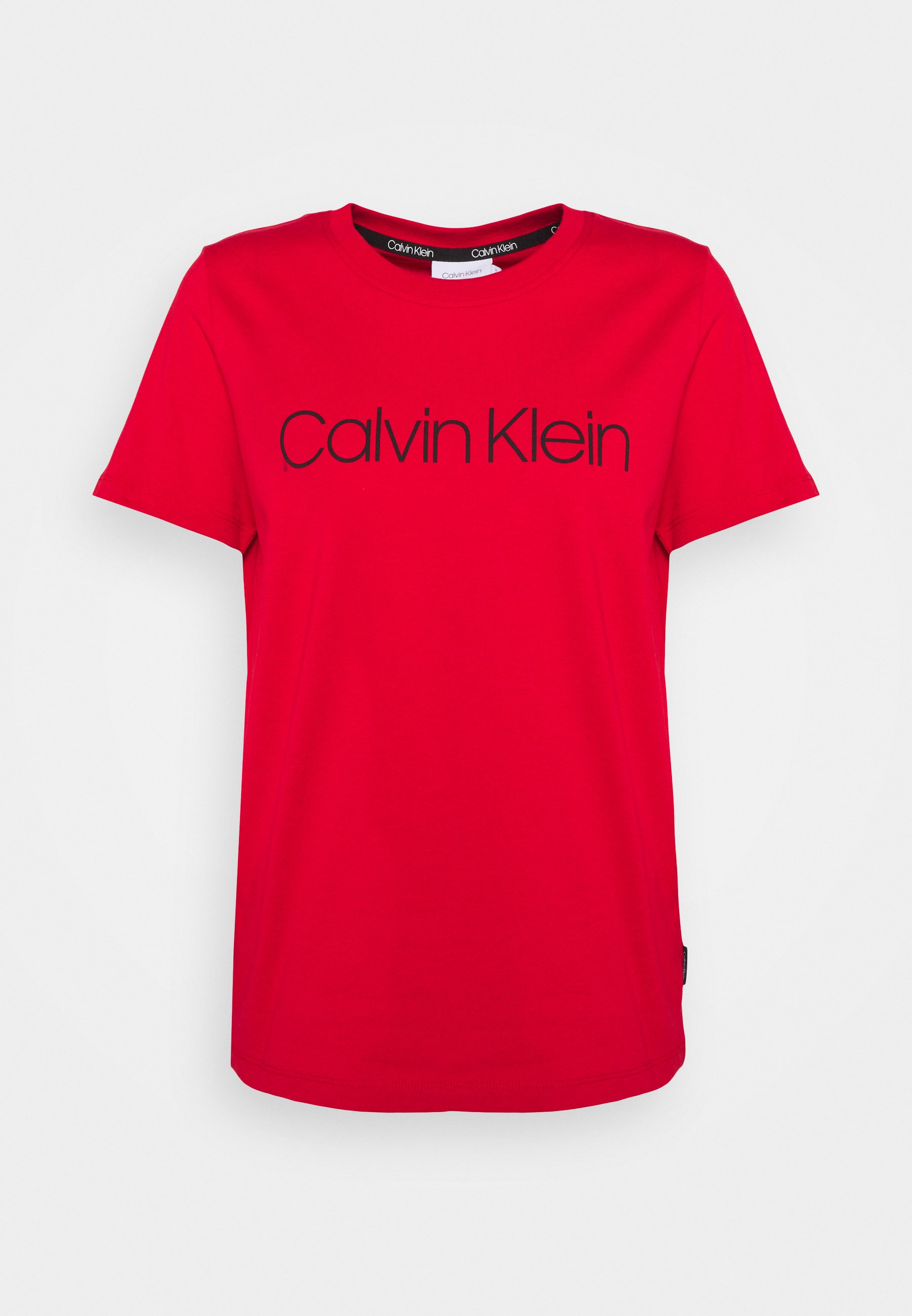 Calvin Klein Core Logo Crew Tee T Shirts Print Red Glare Rod Zalando Dk