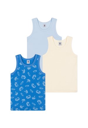 3-PACK - Hemd - blue beige