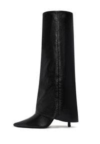 Laarzen met hoge hak - black